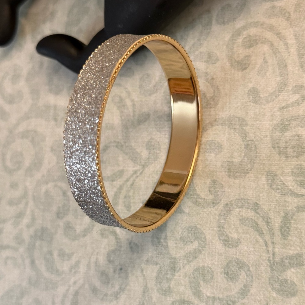 Sparkling Silver and Gold Bracelet
